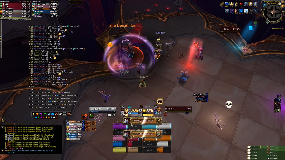Aspartaam1's tweet photo. 10/10! First raid tier for me after 3.5 years break from the game. First guild disbanded when progress started and with the current one we were in a really dark spot at times. But we fought through and now, Cutting Edge is ours. 

Poggers #RaidProgress #CastleNathria https://t.co/D3U9QhkePh
