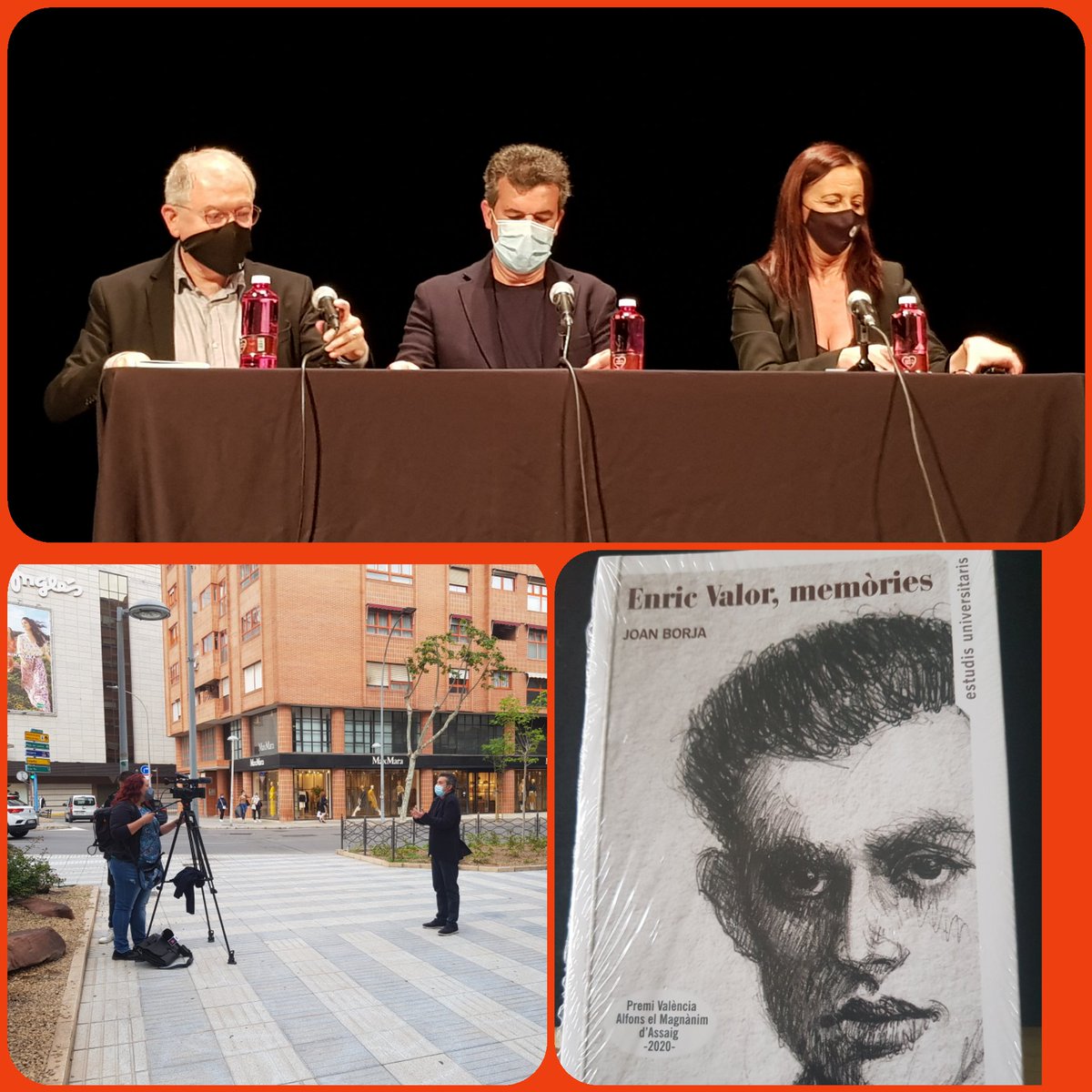 GentdeValor's tweet photo. Presentació del llibre de Joan Borja @joanborj Enric Valor, memòries. Premi València d'assaig de la Institució Alfons el Magnànim. Manera esplèndida d'estimar les paraules amb valor doble. Enric Valor mereix ser honorat per tots els qui compartim el valencià, el nostre català. https://t.co/RfCmTwUBM9