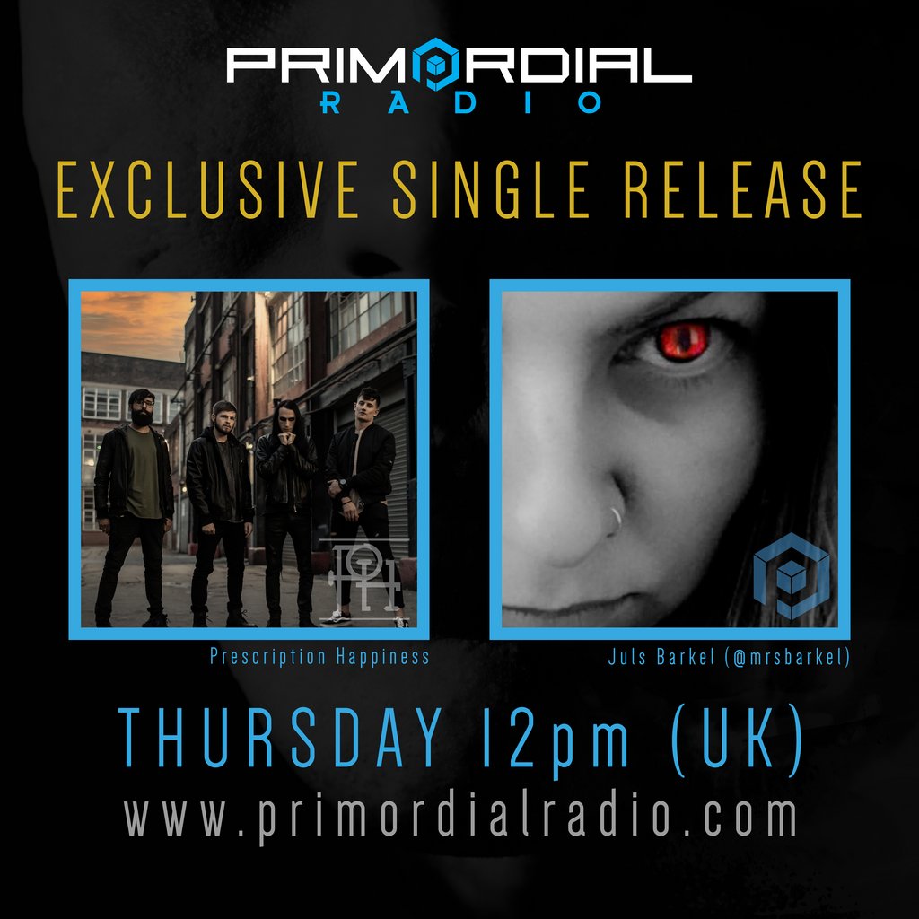 Want to listen to our new single "YOU WOULDN'T UNDERSTAND" a day early? Well you can! 

We speak with @mrsbarkel at 12pm tomorrow on <a href="/primordialradio/">Primordial Radio</a> ahead of an exclusive early play of YWU!

Head to primordialradio.com and sign up to listen. First 3 months are free!