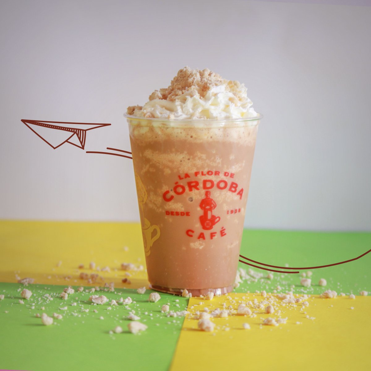 flordecordobamx's tweet photo. ¡Nunca olvides ser niño! Asómbrate con el increíble sabor del Frappé Mazapán®.🤩💛
#LaFlorDeCórdoba #LFDCMiCafé #MiCafé #MiLegado #MiEscape #ConsumeLocal https://t.co/fFevHoFnx5