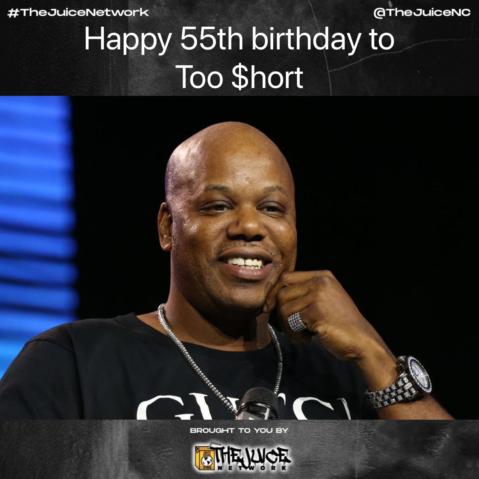 Happy 55th birthday to Too $hort!    