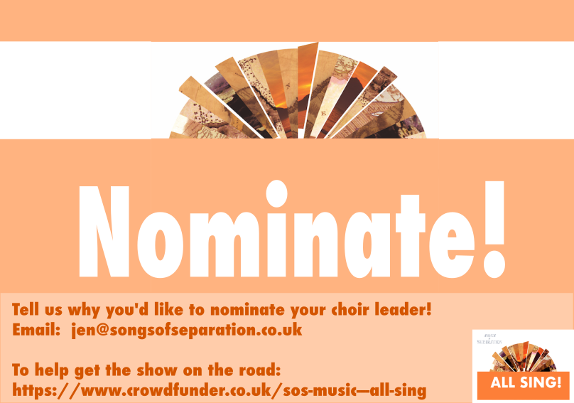 Hello hello!  It's happening organically... so here's an official CALL FOR NOMINATIONS!  
Share a short paragraph on why you'd like your choir leader to have an opportunity to come away on a musical adventure, in summer 2022.  Why do they inspire?  How do they make a difference?