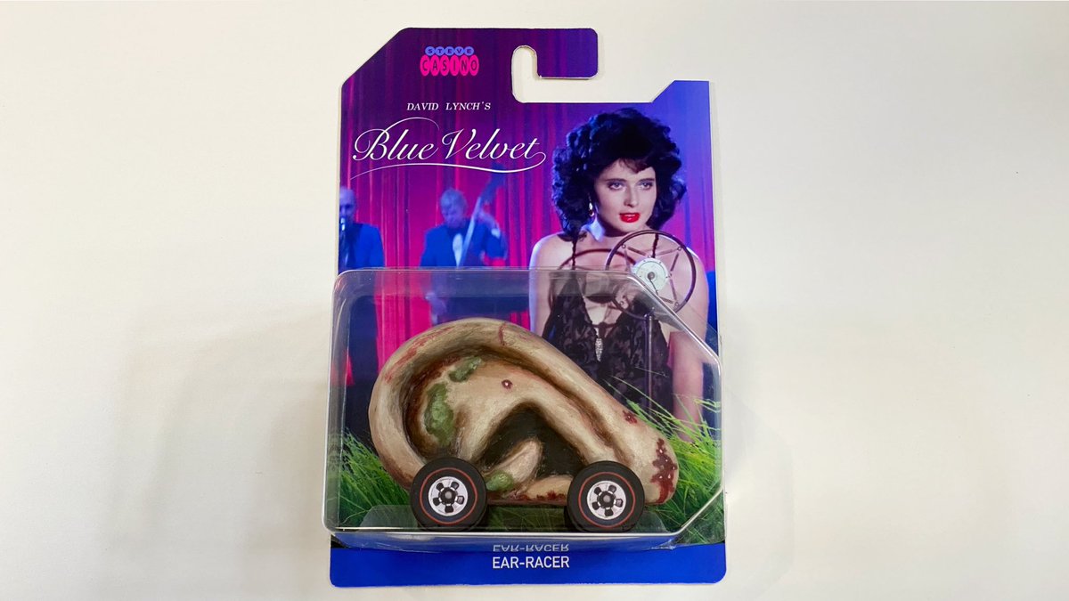Custom Blue Velvet #hotwheels car for <a href="/earth2kentucky/">Earth To Kentucky (Parody Toys)</a> tribute to <a href="/DAVID_LYNCH/">David Lynch</a> show