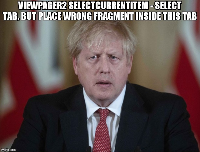 overflow_meme's tweet image. ViewPager2 selectCurrentItem - select Tab, but place wrong Fragment inside this tab stackoverflow.com/questions/6729… #androidfragments #androidviewpager #androidtablayout #android #androidviewpager2