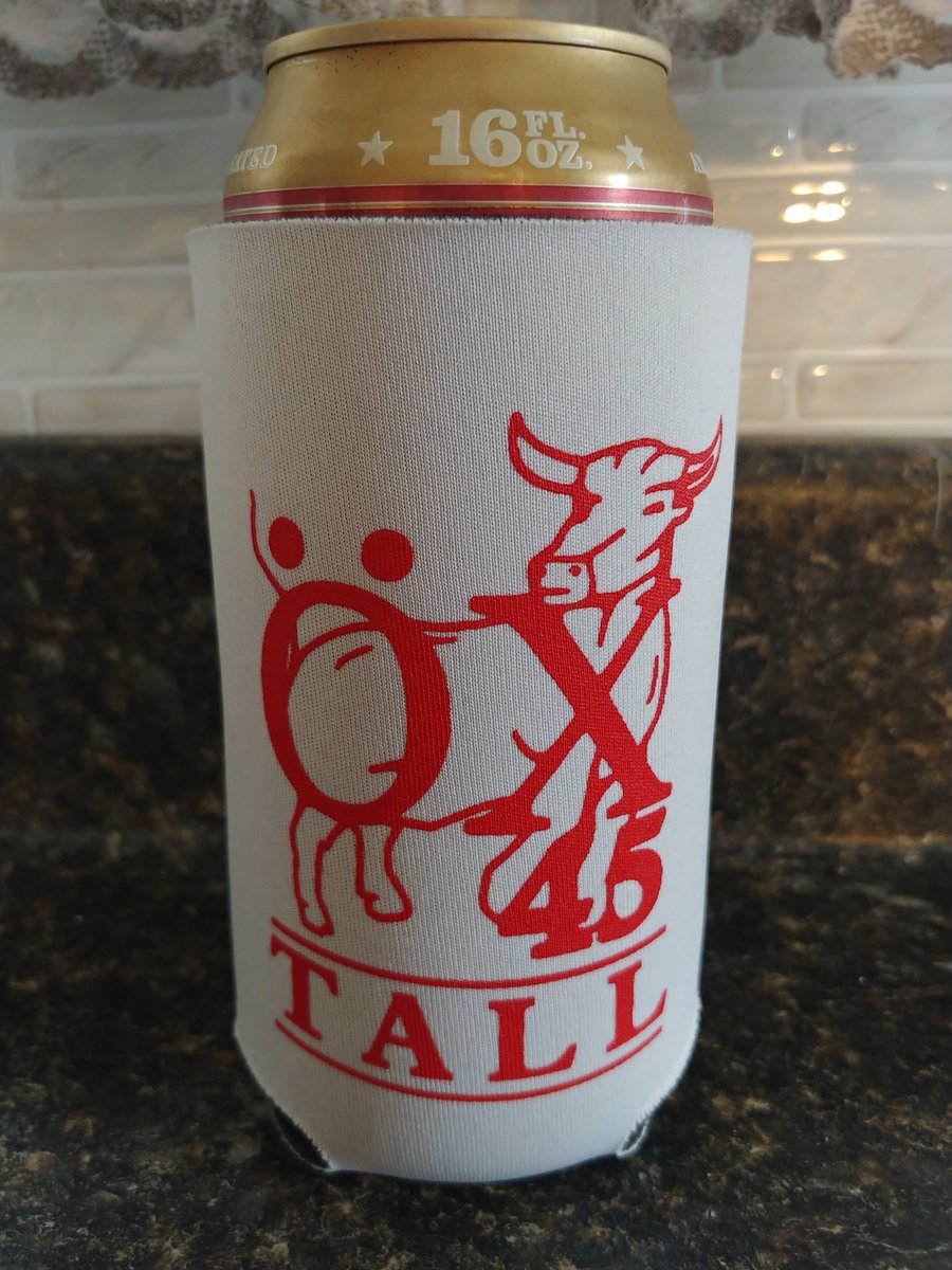 JasonMVoorhees's tweet photo. "THESE ARE TALLS MAN!" 🐂🍻
My custom made 16oz TALL Koozies are available once again! GET YOU SOME! OOOOOOOOAAARRR!
#TheStonedAge #OX45 #OX45Talls
#TacksChicks #TheseAreTallsMan https://t.co/HO8qJrdYgA