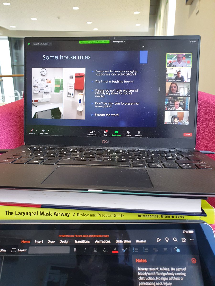 andrewng34's tweet photo. Virtual Pre-hospital Grand Round/Trauma Forum kicking off now in Limerick! #traumacare #prehospital #UHL https://t.co/d774konkGZ