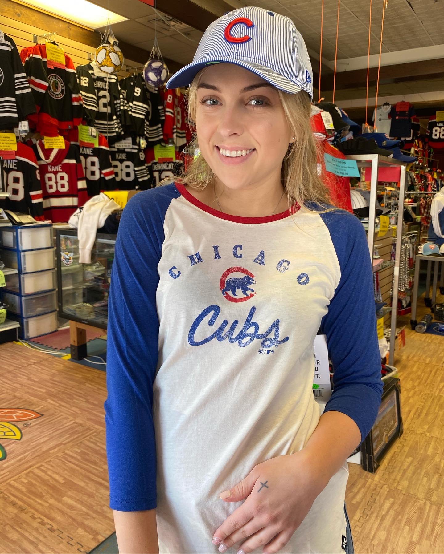 chicago cubs women's jersey