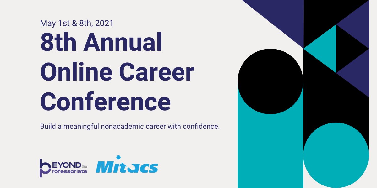 BeyondProf's tweet image. Many thanks to our returning conference partner, @MitacsCanada. If you're a graduate student or postdoc in Canada, be sure to explore some of the great resources and opportunities at Mitacs.

Just THREE DAYS left to register: beyondprof.com/conference/

#AcademicTwitter #beyondprof