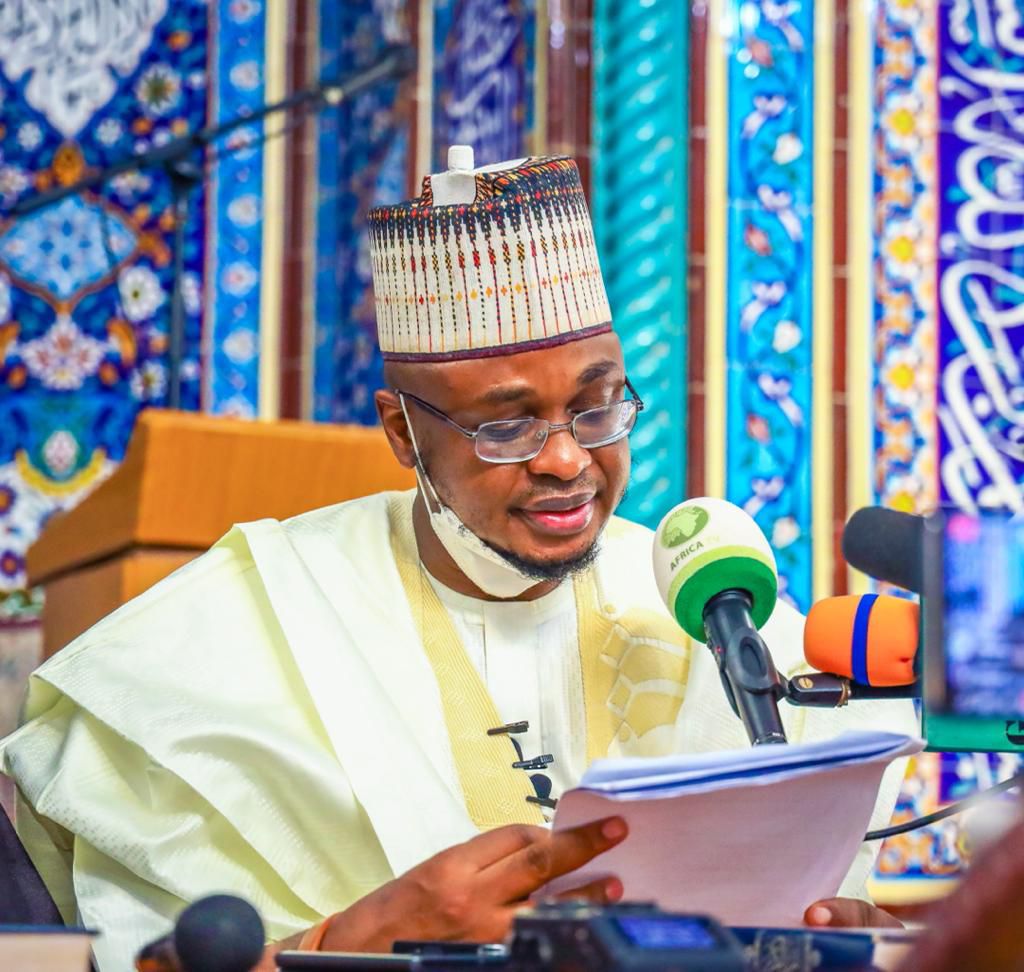 AbubakarTailor_'s tweet photo. Day 16 of #Ramadan ✅️Daga #digitalsheikh @DrIsaPantami Da Alaramman sa @ArammaAbdullahi. https://t.co/ID2zP0GZbe
