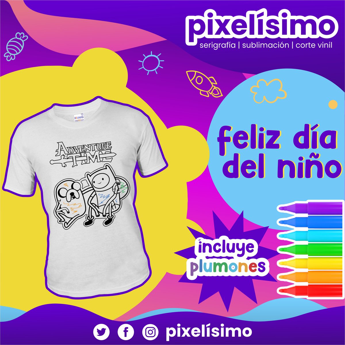 pixelisimo's tweet image. 🎉♦️En pixelísimo, contamos con una gran variedad de artículos para tu fiesta o negocio ♦️🎉

✔️ Playeras sublimadas con el diseño de tu preferencia 😍

m.facebook.com/pixelisimo/

#Xalapa #pixelísimo #sublimación #DiaDelNinoYDeLaNina