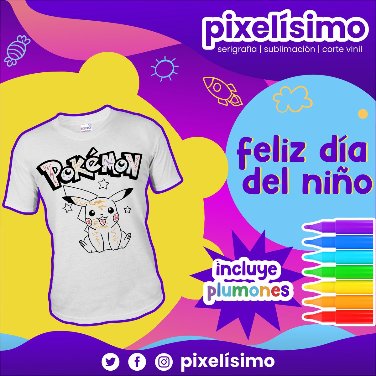 pixelisimo's tweet image. 🎉♦️En pixelísimo, contamos con una gran variedad de artículos para tu fiesta o negocio ♦️🎉

✔️ Playeras sublimadas con el diseño de tu preferencia 😍

m.facebook.com/pixelisimo/

#Xalapa #pixelísimo #sublimación #DiaDelNinoYDeLaNina