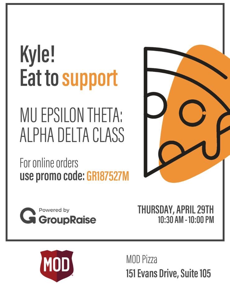 AliSosa4104's tweet image. Hi! My sorority class is holding a fundraiser in Kyle tomorrow so would greatly appreciate it if y’all can come out and support if you live or are near the area!!!💛🖤 #TXST #MuEP