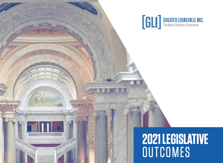One_Louisville's tweet photo. Check out our newly released Legislative Outcomes Report that details the biggest wins and missed opportunities from #KYGA21. It also recognizes the legislators in our region that voted with GLI 100% of the time and have earned the distinction of 2021 MVP! https://t.co/5bWeKUQLNK https://t.co/gcQYwgBfze