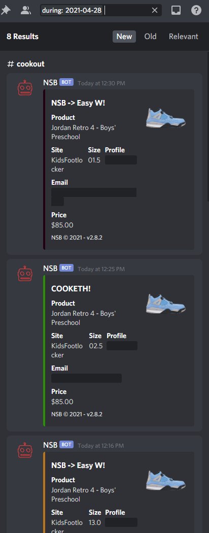 Success by GoldMine#0001 <a href="/HaroNotify/">HARO Notify</a>
8 checkouts, 25 declines, 1 cancel