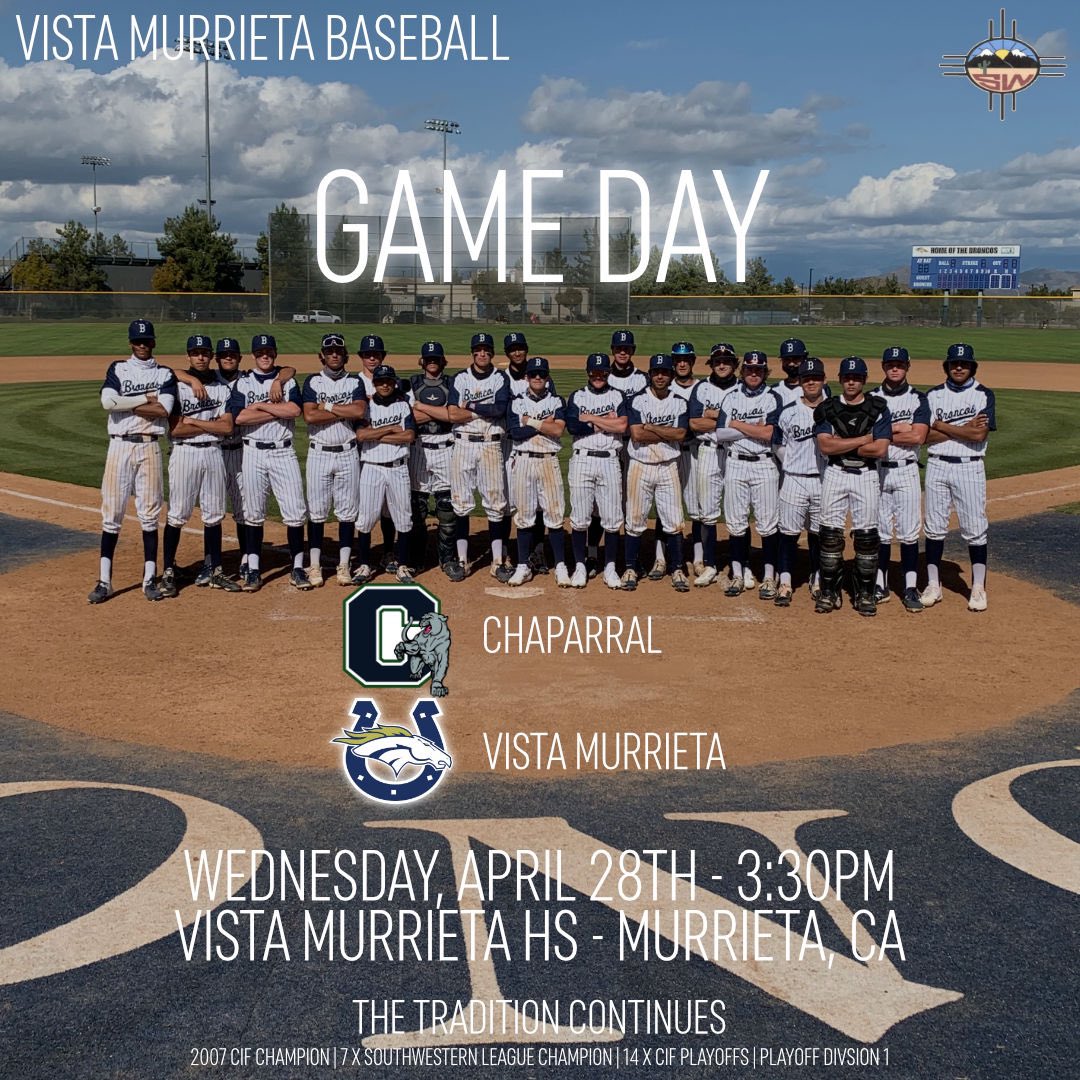 BaseballVista's tweet photo. Game Day... New Challenge... Let’s Go!!!! 🌞 🐴 ⚾️ #BeatChap https://t.co/zrvRPuOuHG
