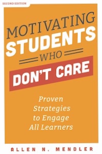 5 steps to motivate kids (from my dad's <a href="/allenmendler/">Dr. Allen Mendler</a> latest book). 

1. Emphasize Effort
2. Create Confidence &amp; Hope
3. Value Involvement &amp; Influence
4. Build Relationships
5. Spark Enthusiasm 4 Learning

Purchase:  tlc-sems.com/product/motiva… <a href="/SolutionTree/">Solution Tree</a>