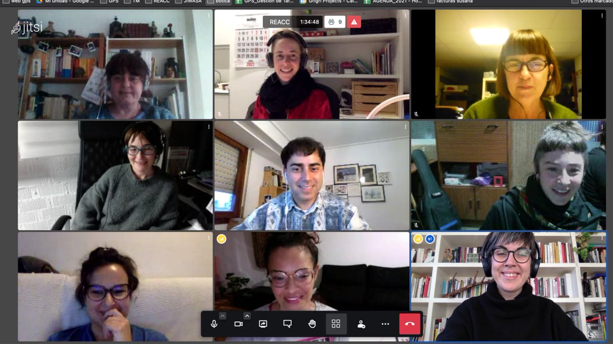 <a href="/ReaccRed/">RedREACC</a> @Javi_Rochez <a href="/collamaloh/">Colectivo Llámalo H</a> @la_horizontal <a href="/fdnc_es/">Fundación Daniel y Nina Carasso</a> <a href="/HarineraZgz/">HarineraZgz</a> <a href="/OFIC_coop/">Oficina de Innovación Civica S. Coop.</a> <a href="/BambaraZinema/">Bambara Zinema</a> <a href="/ParesSueltos/">Pares Sueltos</a> <a href="/AAkantaros/">Asociación Akántaros</a> Muy felices de participar en la primera editatona de la <a href="/ReaccRed/">RedREACC</a> para ir completando nuestra maravillosa wiki de #culturacomunitaria
💜💜💜