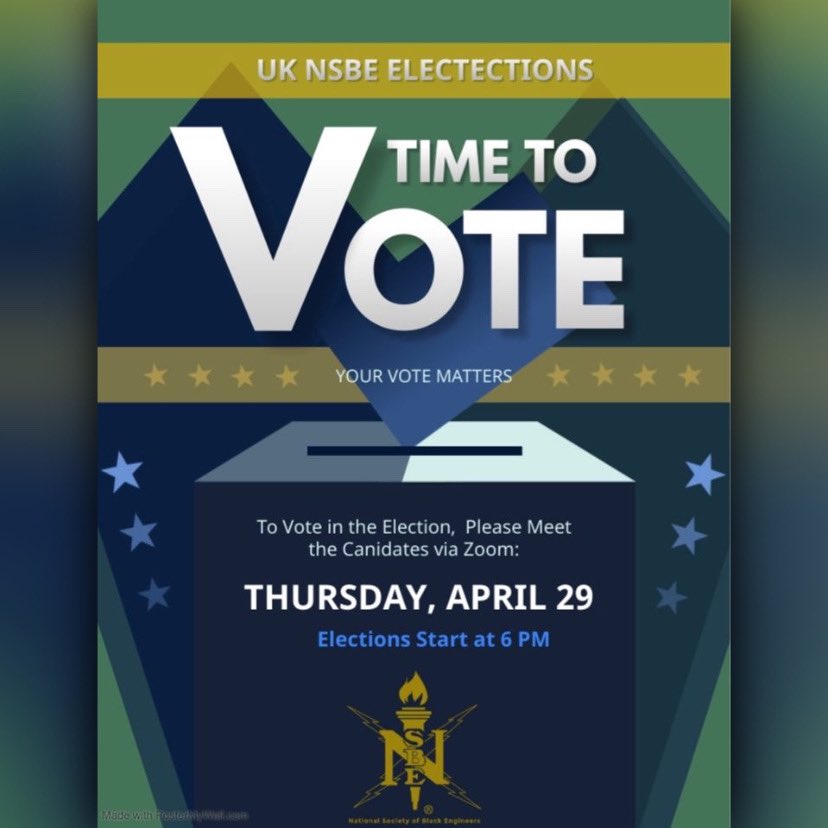 Elections are happening tomorrow! 💫⁣
⁣
Another reminder that elections are this Thursday! If you would like to vote, please be in attendance via Zoom.