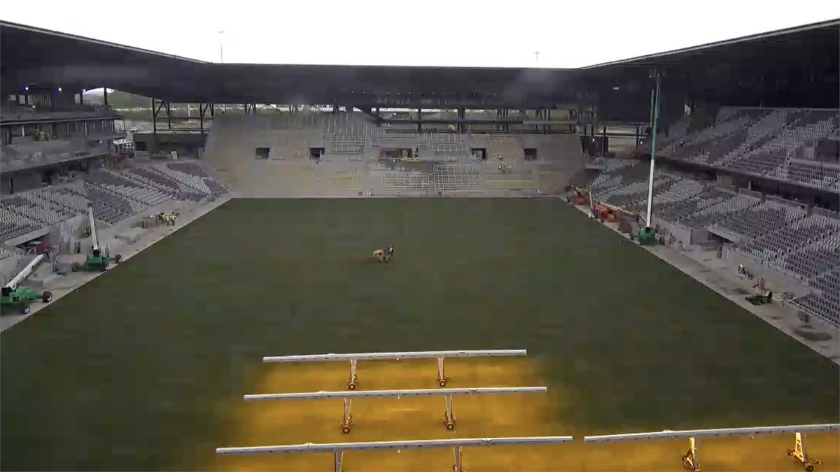 Lower.com Field (@lowerfieldcbus) on Twitter photo Growing up right before your eyes: crew.sc/316kL0m
Cutting-edge hydronic undersoil heating and grow lights will help create one of the most technologically advanced pitch surfaces in <a href="/MLS/">Major League Soccer</a>. Growing up right before your eyes: crew.sc/316kL0m
Cutting-edge hydronic undersoil heating and grow lights will help create one of the most technologically advanced pitch surfaces in <a href="/MLS/">Major League Soccer</a>.