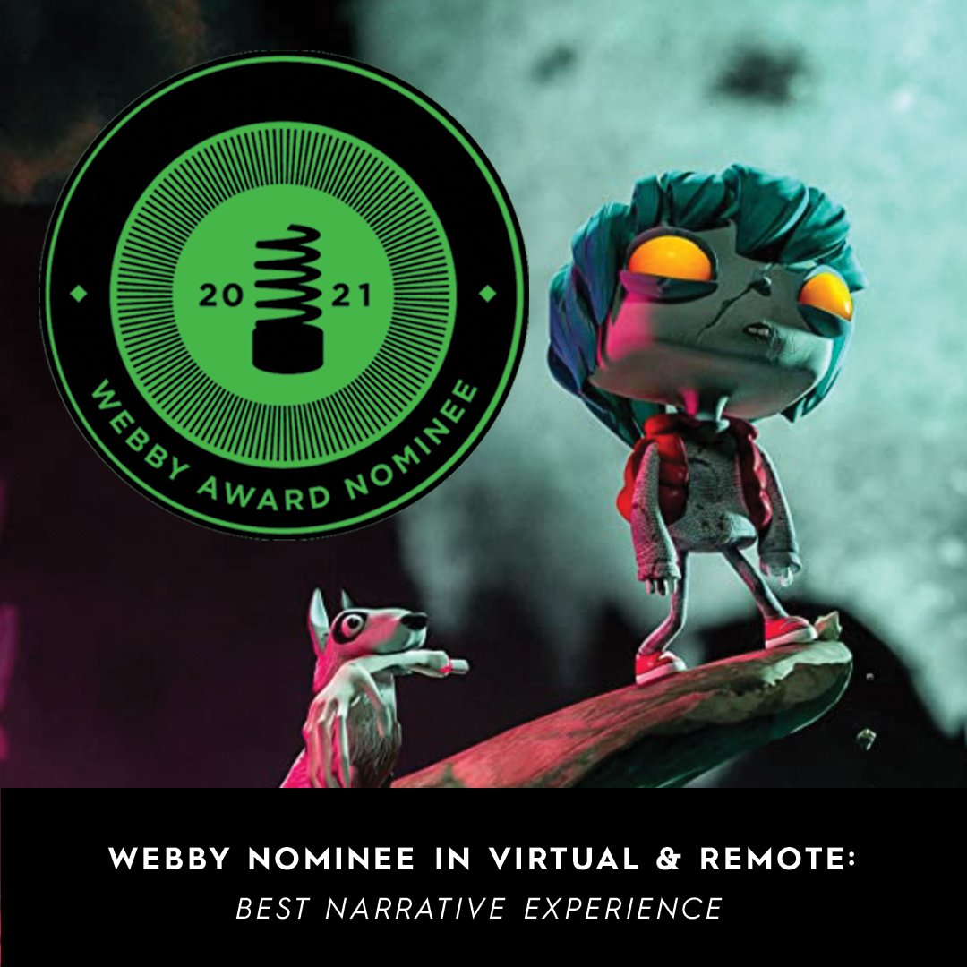 We're nominated for 2 Webby's:

VOTE Gloomy Eyes for Best Narrative Experience: vote.webbyawards.com/PublicVoting#/…

VOTE Detained By ICE In A Pandemic for News + Politics: vote.webbyawards.com/PublicVoting#/…