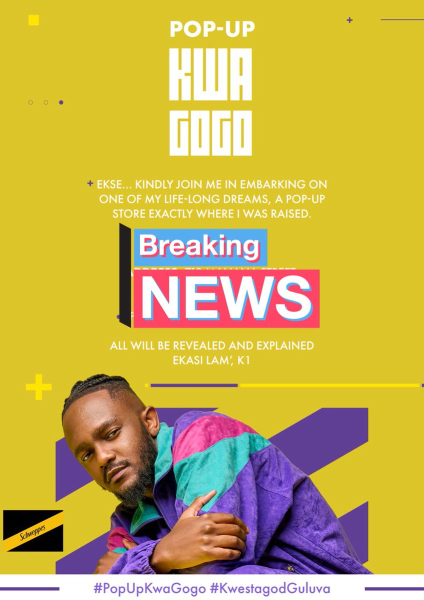 sibumabena's tweet photo. Tomorrow weβre on Tour!!!! #DripInRustenburg and #PopUpKwaGogo π
Makukhanye kubekuhle π― https://t.co/wIywFXjnZQ