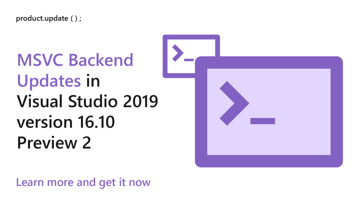 We're continually working to improve the #cpp experience in Visual Studio. Check out some recent updates: msft.it/6015Vc9b1