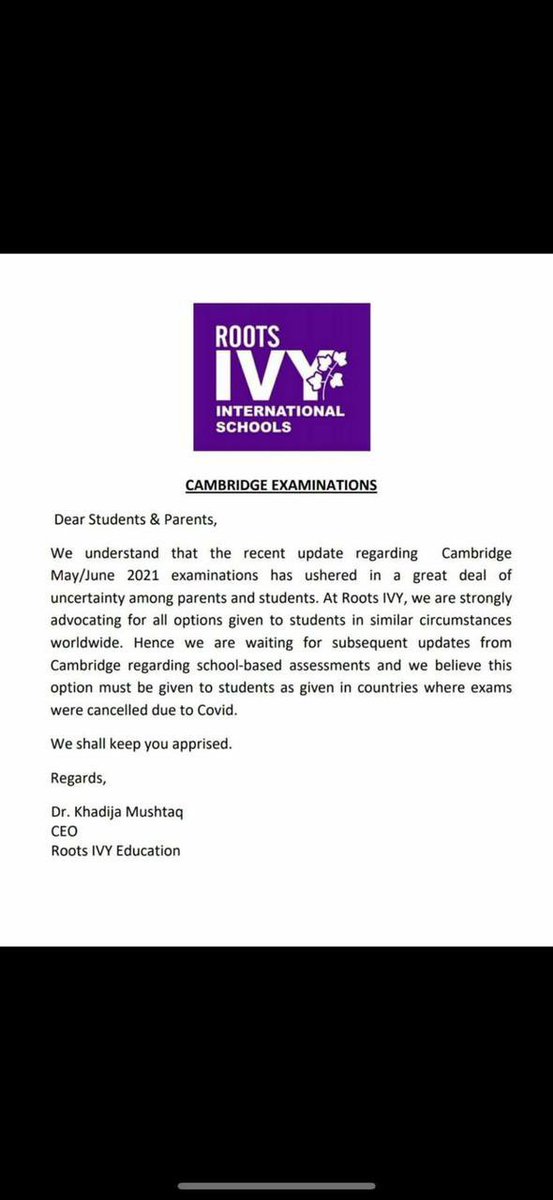 HniaziISF's tweet photo. Schools supporting the students in student assessed grading. Time to admit big failure of the ministry. #ShafqatMehmood sab needs to give justification of why SAG option declined when all the countries across the globe accepted. Why was this option even created? Ego? https://t.co/AqoKtpQQPT