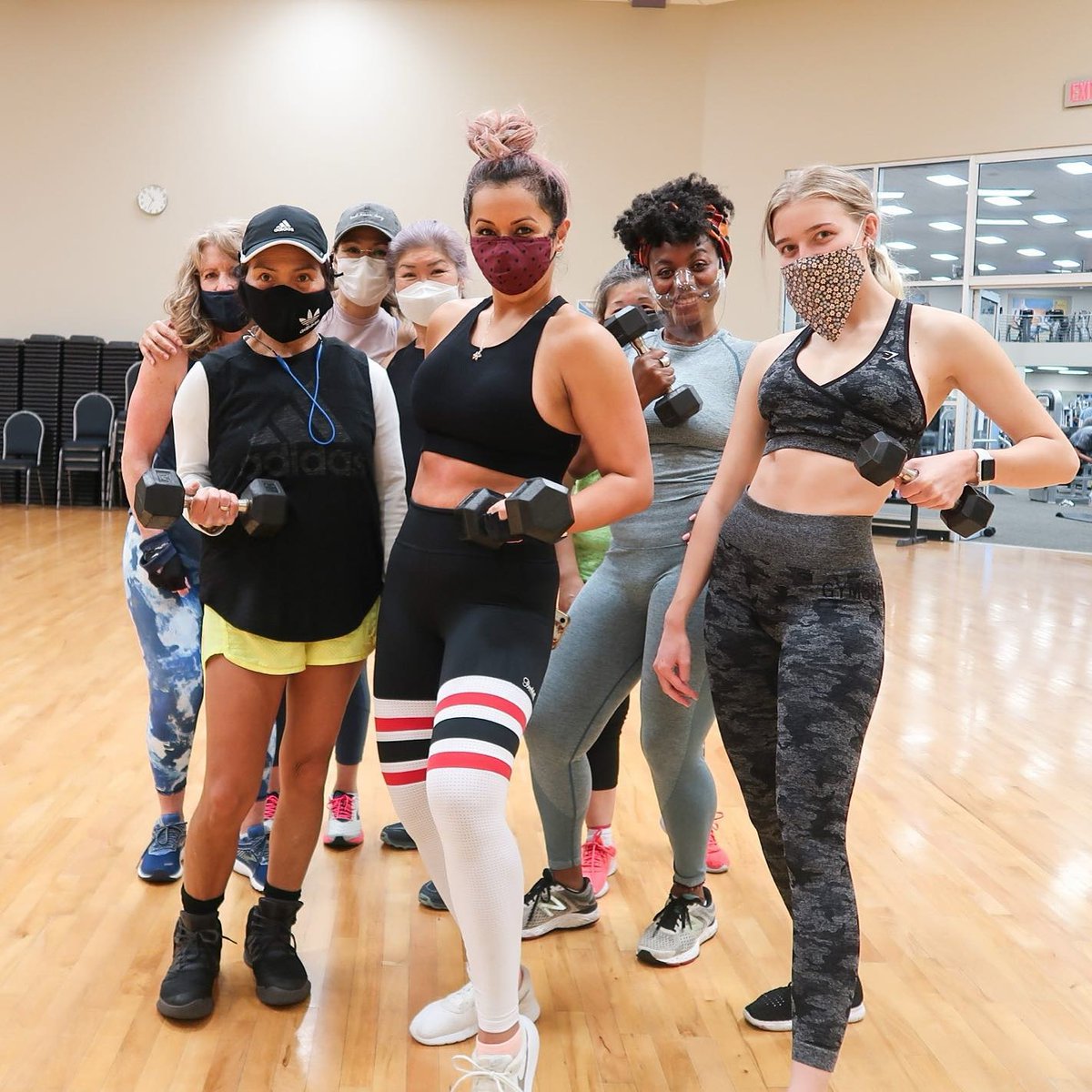 LA Fitness on X: 🎵 Oh yes it's ladies night and the feelings right! 🎵⁠ ⁠  We ❤️ our strong women of LA Fitness!! 🔥 ⁠ ⁠ 📷 @mironenergy #groupfitness  #ladiesnight #fitwomen #