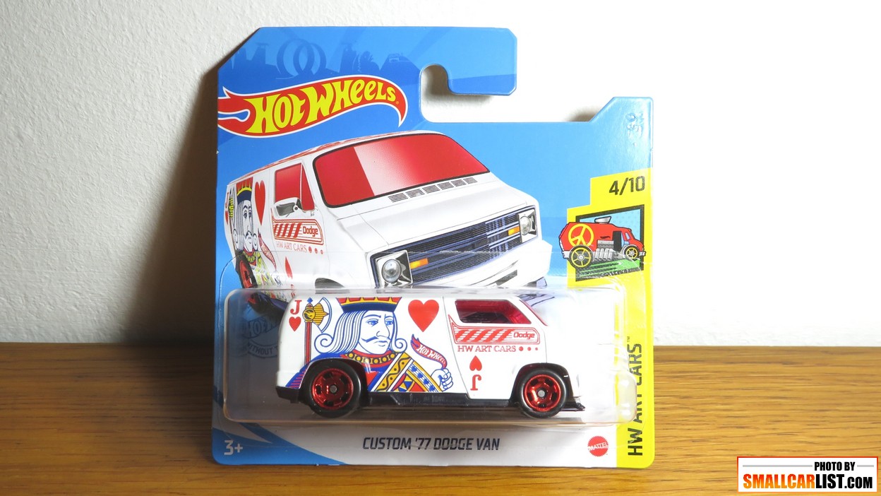 Hot wheels custom 77 sales dodge van treasure hunt
