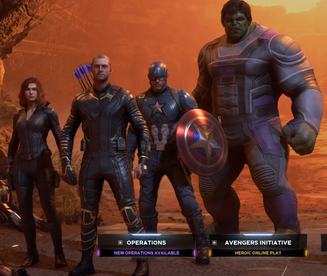 the MCU gang all together, holy shit they look good side by side. It's by far my favorite Widow look, once Clint has the mask it will probably be my fave Clint too. CD killed it on these, I wish Thor MCU was in the glitch.