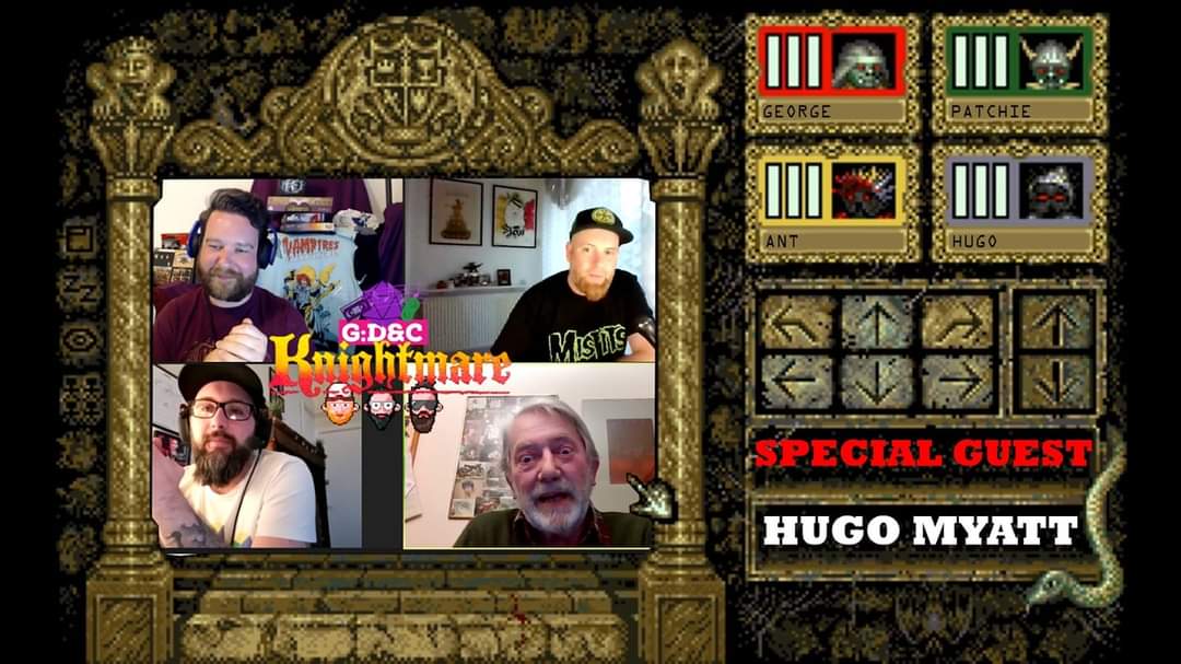 GDCShow_chat's tweet photo. Phase with this weeks show now...if you dare...👇
https://t.co/AeotpS98NE

#HugoMyatt #80sTV #90sTV #RPG #knightmare #camelot #DungeonMaster #dungeonsandragons @Freaky_Radish #podcast #geek #radio 🦇🐲🎲🕹
@AccessNW_Radio @MetalWitching @8_round @GEEKS7883 https://t.co/B4OIITQLBQ
