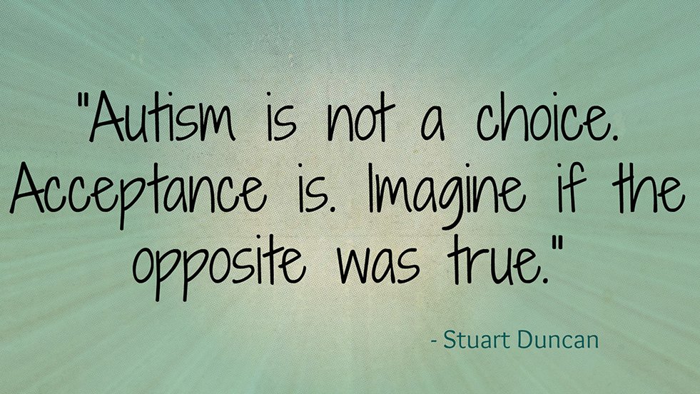 ALIVEPODCAST1's tweet photo. #AutismAcceptance
#ALIVEhealth
The first step towards change is awareness.
The second step is acceptance.
Autism is not a burden, accepting the condition creates a positive mental & healthy well-being for everyone. π https://t.co/DDkT0hfhNF