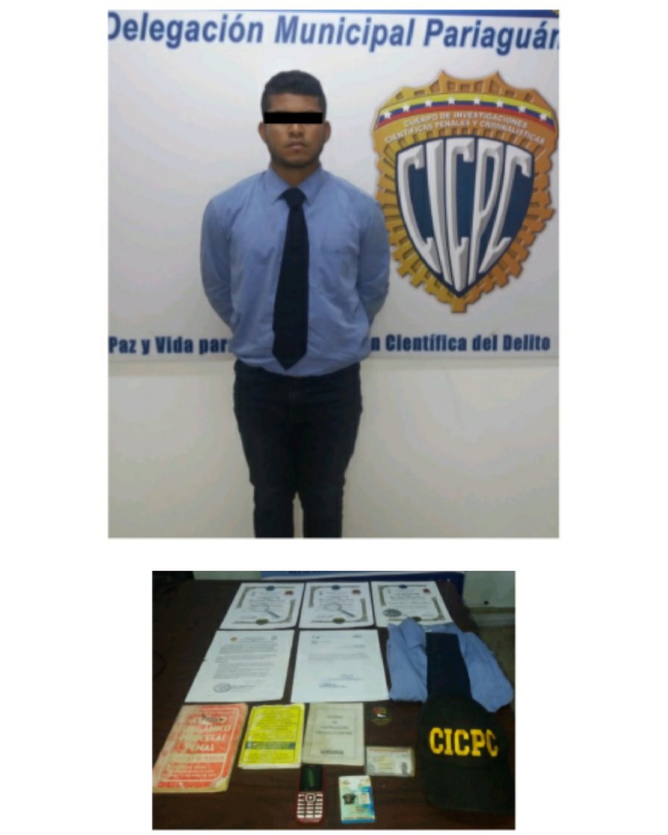 Capturado falso #Cicpc en Anzoátegui. 
instagram.com/p/COOJSTzhIy8/…