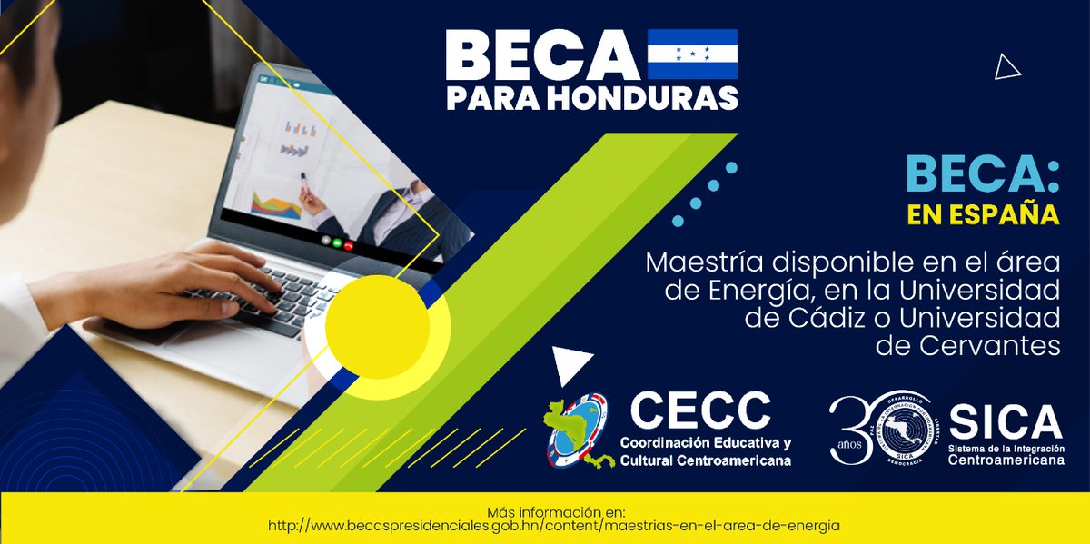 #OportunidadDeBeca

📌Becas para #Honduras en el área de Energía, con Formato Educativo - Escuela de Negocios 

📅Cierre de convocatoria: 31 de enero del 2022

📲Información completa en:
becaspresidenciales.gob.hn/.../maestrias-…...
Este es un servicio de difusión únicamente
