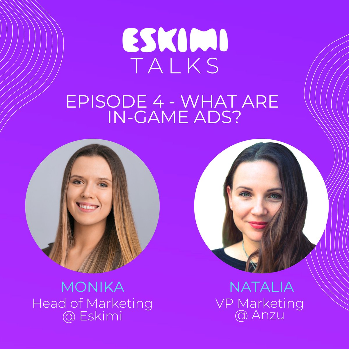 Mr_Chuxx's tweet image. Wondered what blended in-game #ads are? How are they used and why gamers are one of the best audiences? Listen to our Eskimi talks #podcast between Anzu's Natalia and Eskimi's Monika to hear all about it! https://cutt.​ly/JbuLCid