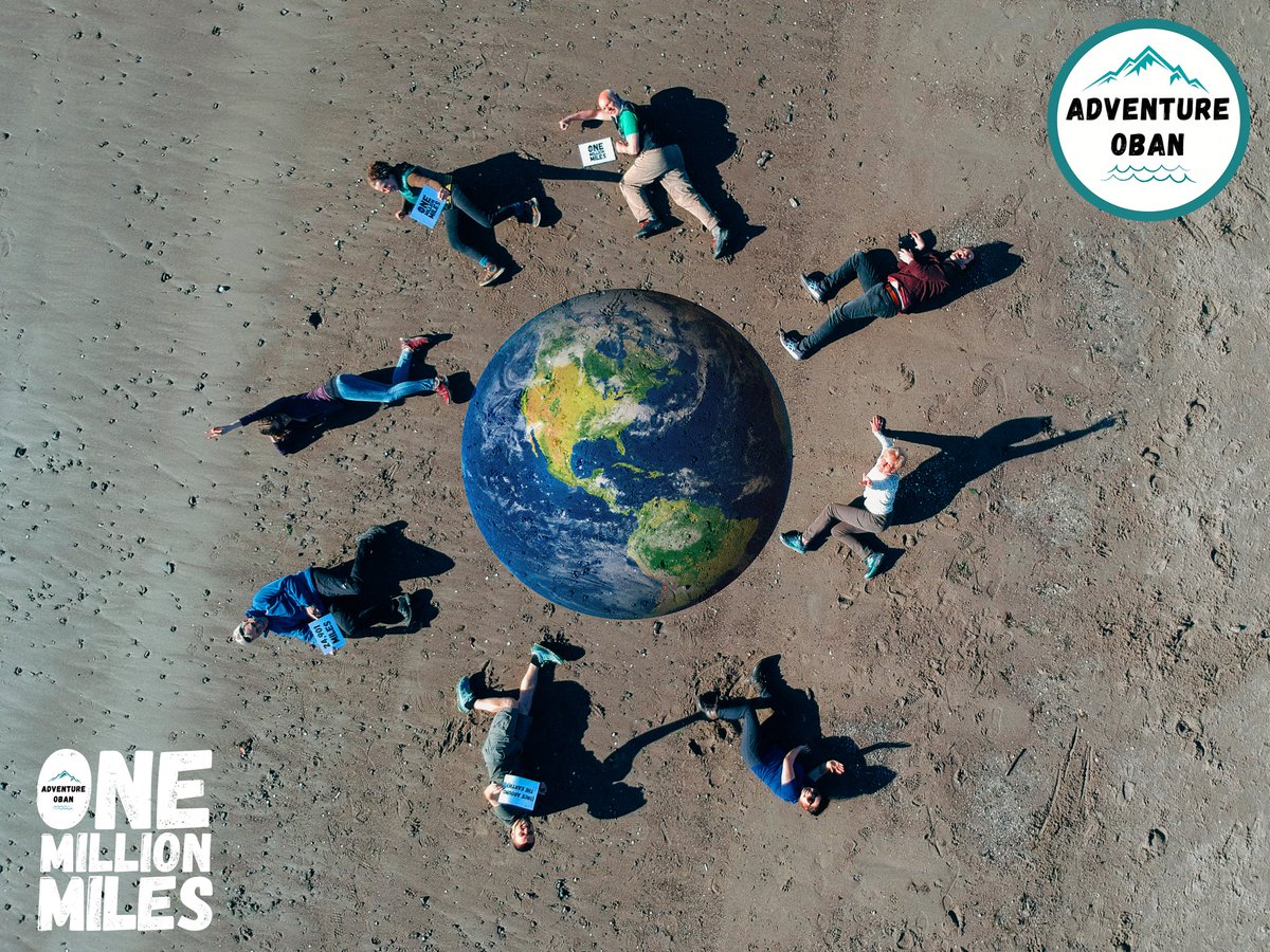 NEWS FLASH: we have circumnavigated the globe! Earlier this week, the One Million Miles Totaliser passed 24,901 miles - that’s the same distance as going all the way around the Earth. Here’s the AO Board ‘running around the world’ in celebration!