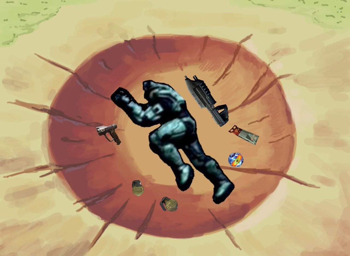 Plasmaposting's tweet image. john halo is kill
1 comment = 1 sad 
1 like = 2 sad
1 retweet = pick up his magnum ammo and grenades