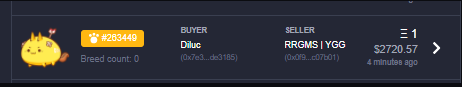 RRGMS_YGG's tweet photo. MY FIRST SALE AFTER RONIN MIGRATION..
1 ETH for 1 BEAST.. THANKS @AxieInfinity
#RRGMS #AxieInfinity #play2earn https://t.co/WdO7j6nNcv