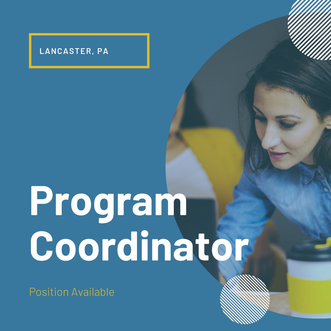 We're Hiring a Program Coordinator!

Click here for the full job description -->> lnkd.in/exPrFXB