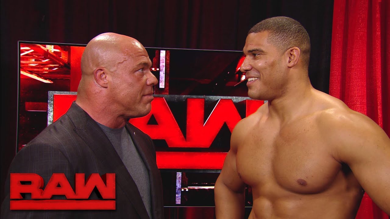 Jordan and Kurt Angle had an intriguing 'father-son' storyline on WWE before Jordan's injury.