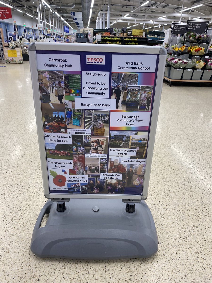 A huge thank you to ⁦<a href="/Tesco/">Tesco</a>⁩ for their kind donations. Our families ⁦<a href="/wild_bank/">The Wild Bank</a>⁩ really appreciate the fresh fruit and vegetables, meals and tasty treats. ❤️