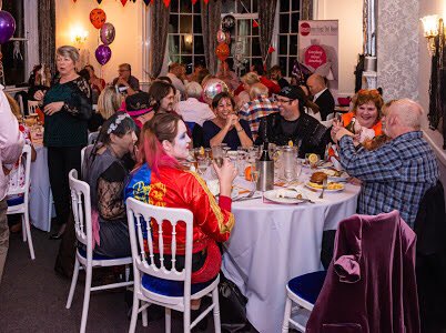 malvernhillshr's tweet photo. one of our events in aid of @wbuhaven together with @copperbeechhse huge #halloween night! Great support from some of our fab 5000 followers In particular @MPmalvern @sukipantal @k_leather @SarahGrout @TonyaTemplar @BrionyHarford @CecilysBeauty @ArtworkCreative #MalvernHillsHour https://t.co/n15sOtkos2