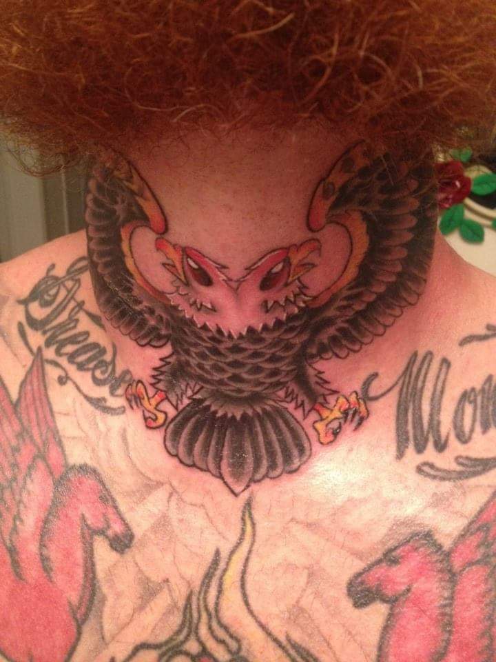 Bird Of Preyheadneck  Eagle Tattoo Designs For Men HD Png Download   Transparent Png Image  PNGitem