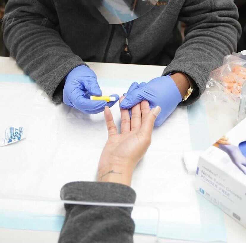 Today, <a href="/ThriveAlabama/">ThriveAlabama</a> stopped by First Stop to offer HIV testing to our clients as part of their Healthcare for the Homeless Project. 
Thank you Thrive! We appreciate you!