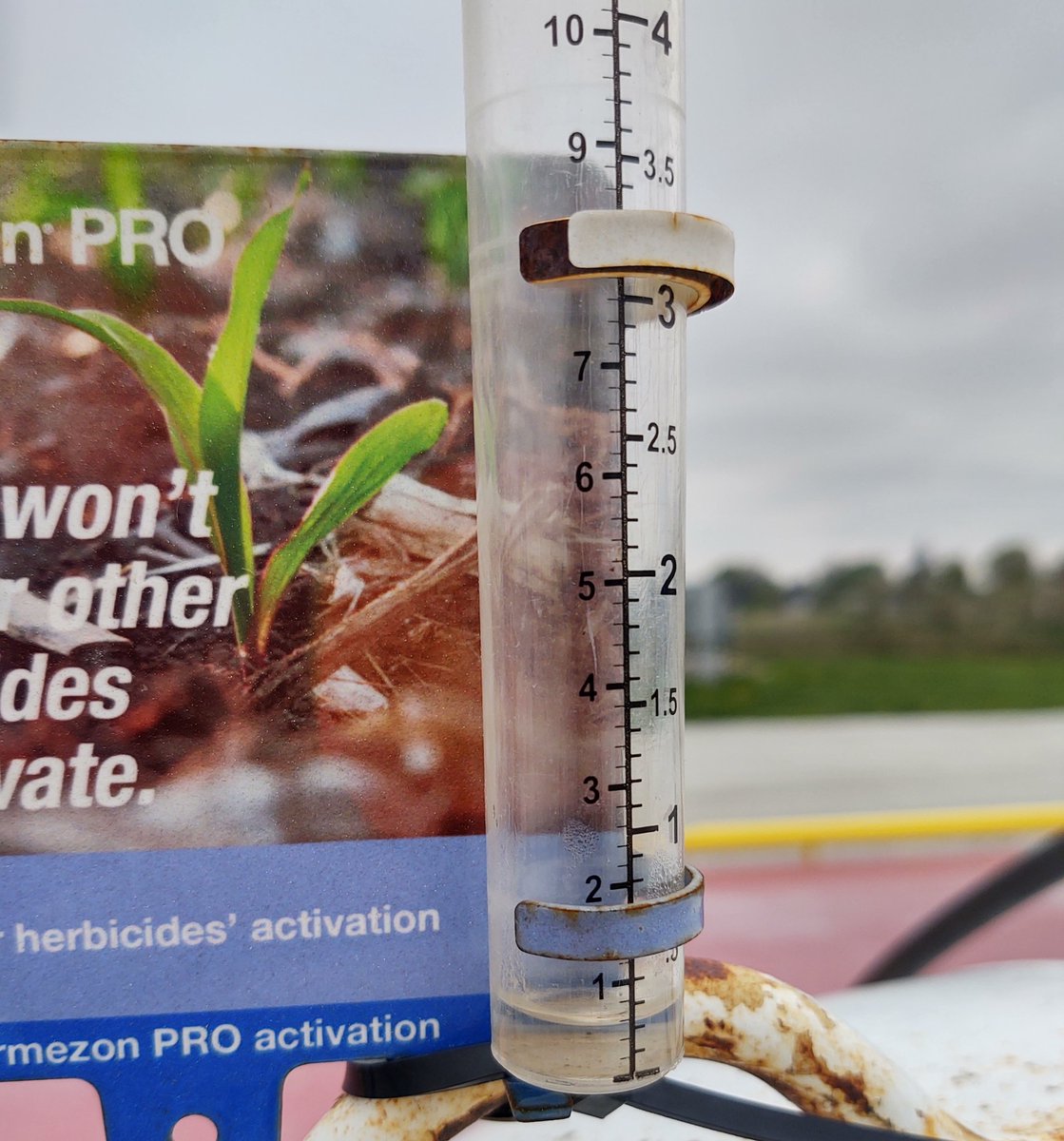 Never seen so much excitement over 2/10 of an inch of rain. #plant21