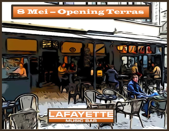 Bobo_Kool's tweet photo. Blij dat we vanaf 8 mei voor een stuk onze klanten terug kunnen verwelkomen.  Alle dagen open vanaf 14H #LafayetteMusicBar #Oostende #LoveOostende https://t.co/RxmlpKUsZy