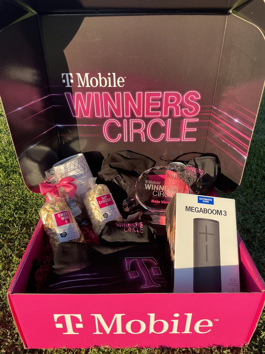 NateVirrey's tweet photo. #2020 Winners Circle, top  0.7% of the company. 
I couldn’t have done it without the synergy from my team! 

Thank you @MikeSievert, @Mike_Katz and @CherylKeeler8 for this AWESOME box of goodies!! #WC21 https://t.co/pXK81ODwQd