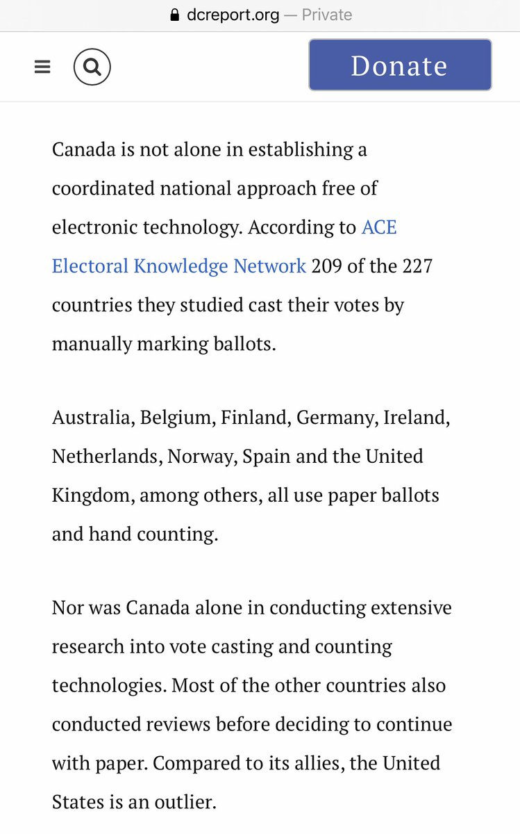 Just like KY & SC, results & data demonstrably changed when states shifted to electronic voting.Maybe that’s why 209 out of 227 countries use  #Paperballots Georgia changed after shero Stacey Abrams energized the voters...but also after she helped get ES&S out of their state