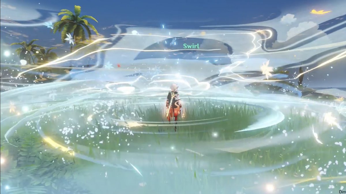 SilentSunrise_'s tweet image. Can we all agree that Kazuha has the prettiest elemental Skill?? I love Kazuha so much?? Genshin is just making me love him more