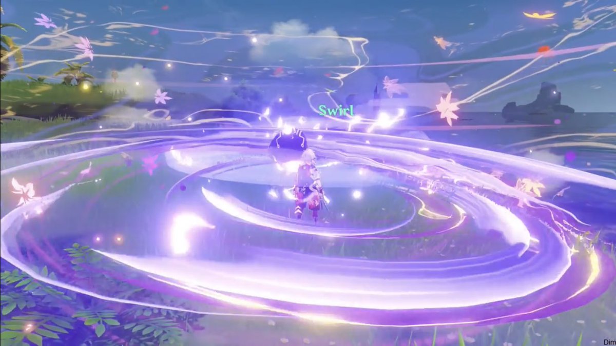 SilentSunrise_'s tweet image. Can we all agree that Kazuha has the prettiest elemental Skill?? I love Kazuha so much?? Genshin is just making me love him more